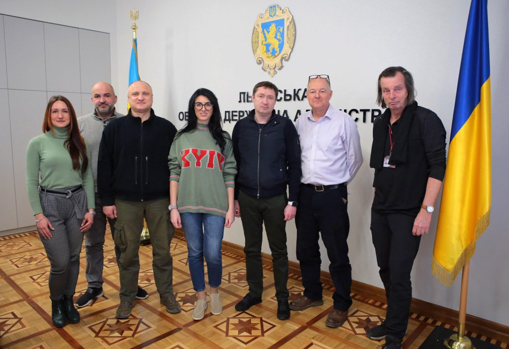 MENTOR Team meeting with health officials in Ukraine